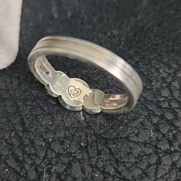 Brighton Infinity Sparkle Ring. Size 8 - Picture 2 of 8